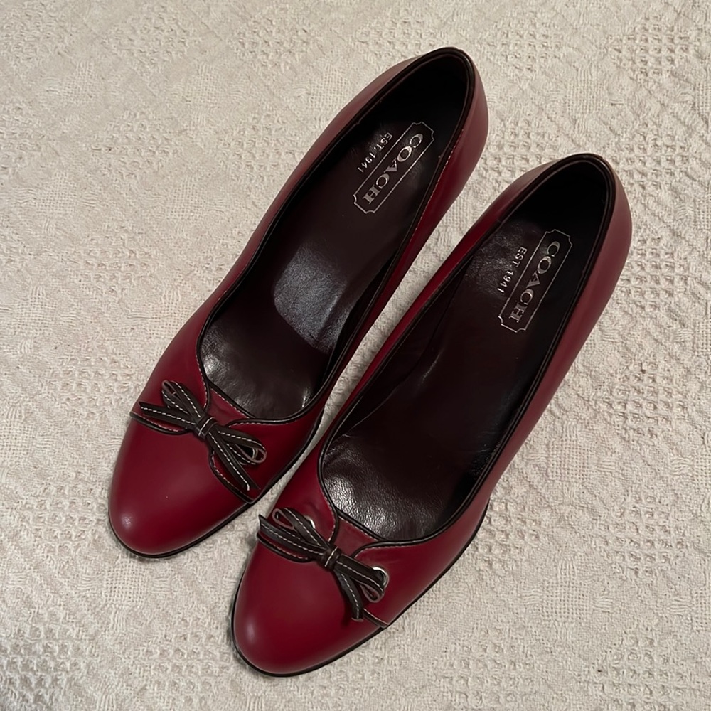Coach high heels